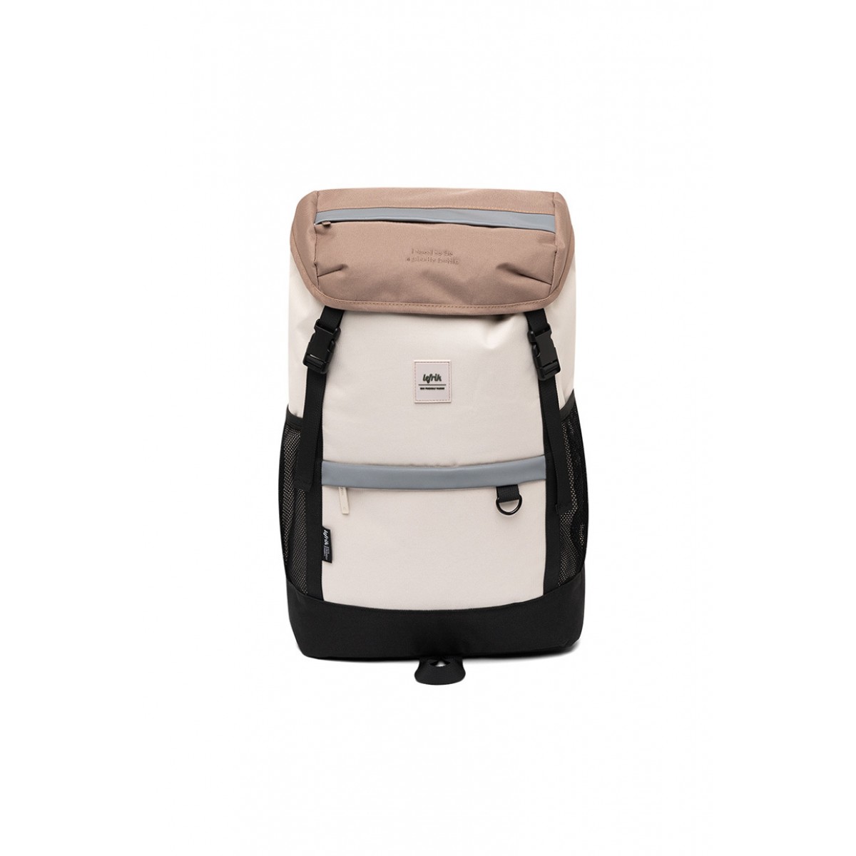 Lefrik - Backpack Mountain Skog - Beige - 42 x 30 x 18 cm / 22L