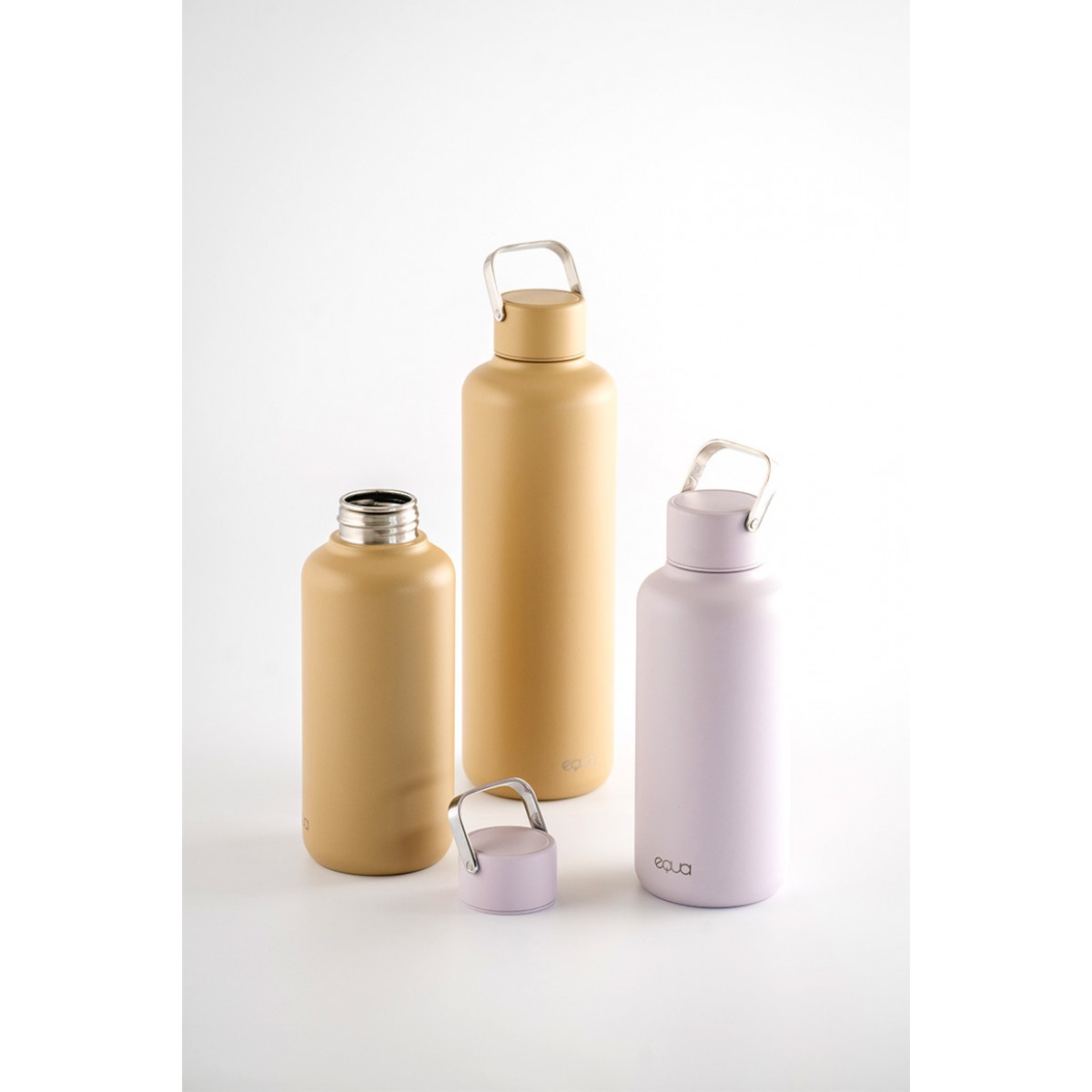 Equa - Lightweight Timeless Latte Bottle - 600ml