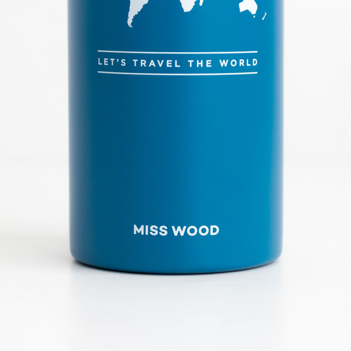 Woody Μπουκάλι Θερμός Miss Wood 500ml - Μπλέ