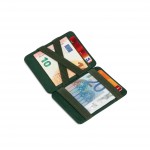 Hunterson Magic Wallet - Δερμάτινο Πορτοφόλι με RFID - Πράσινο