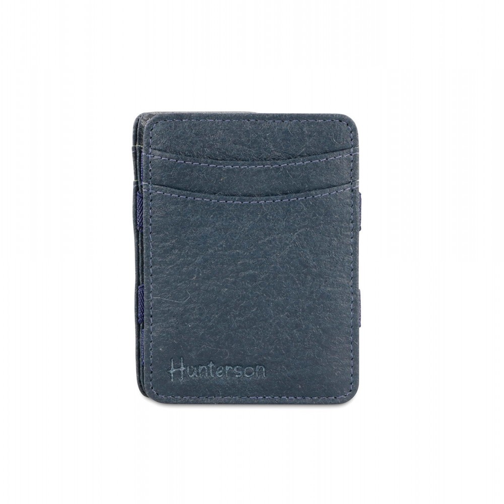 Hunterson Magic Wallet - Vegan Πορτοφόλι με RFID - Navy Μπλε (Marine)